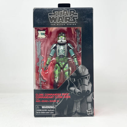 Vintage Hasbro Star Wars Black Series Sealed Figures Clone Commander Gree (TRU Exclusive) - Black Series Hasbro Star Wars Action Figure
