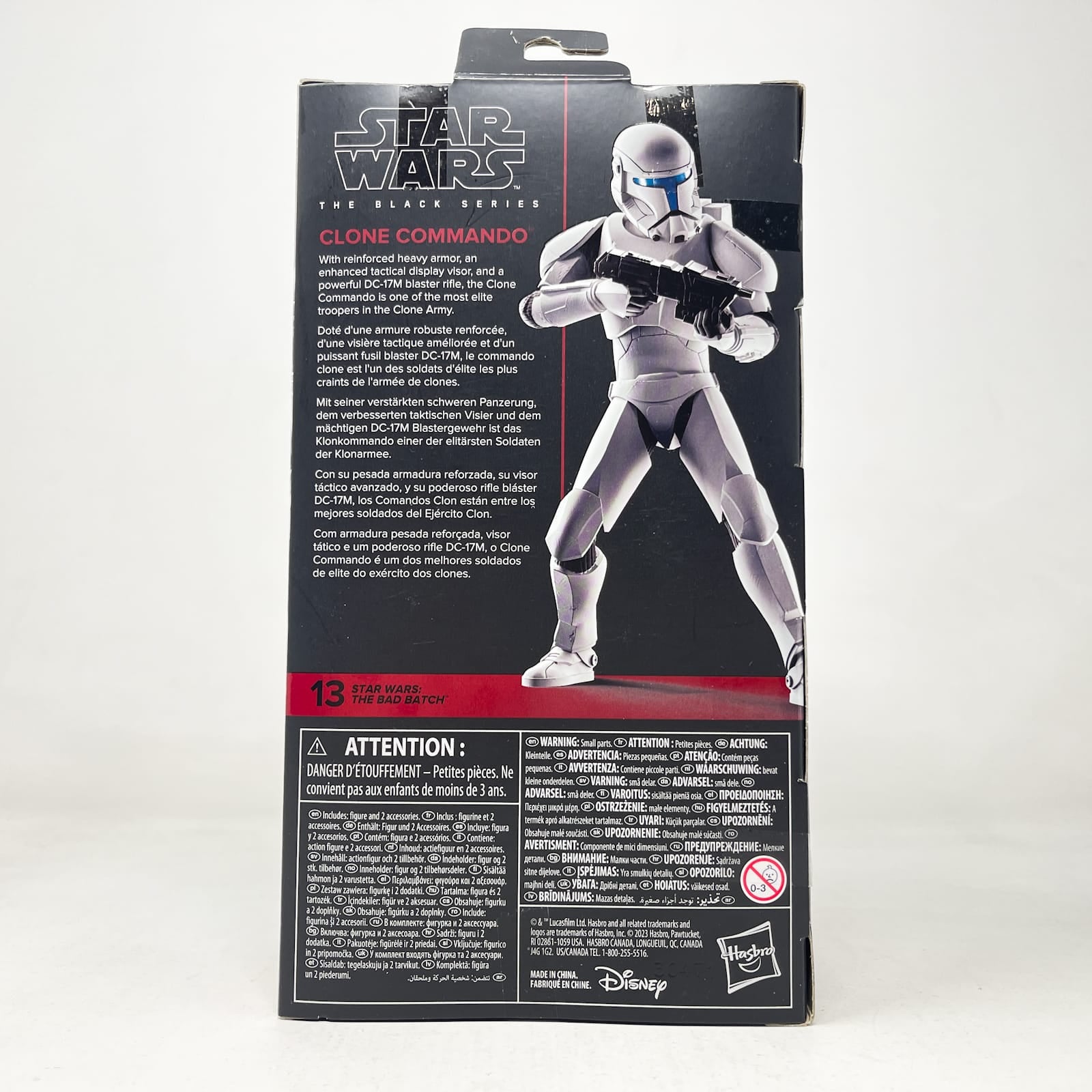 Vintage Hasbro Star Wars Black Series Sealed Figures Clone Commando BB13 – Hasbro Black Series (2023)