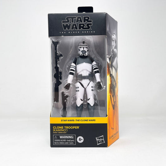Vintage Hasbro Star Wars Black Series Sealed Figures Clone Trooper (Kamino) CW 01 - Black Series Hasbro Star Wars Action Figure