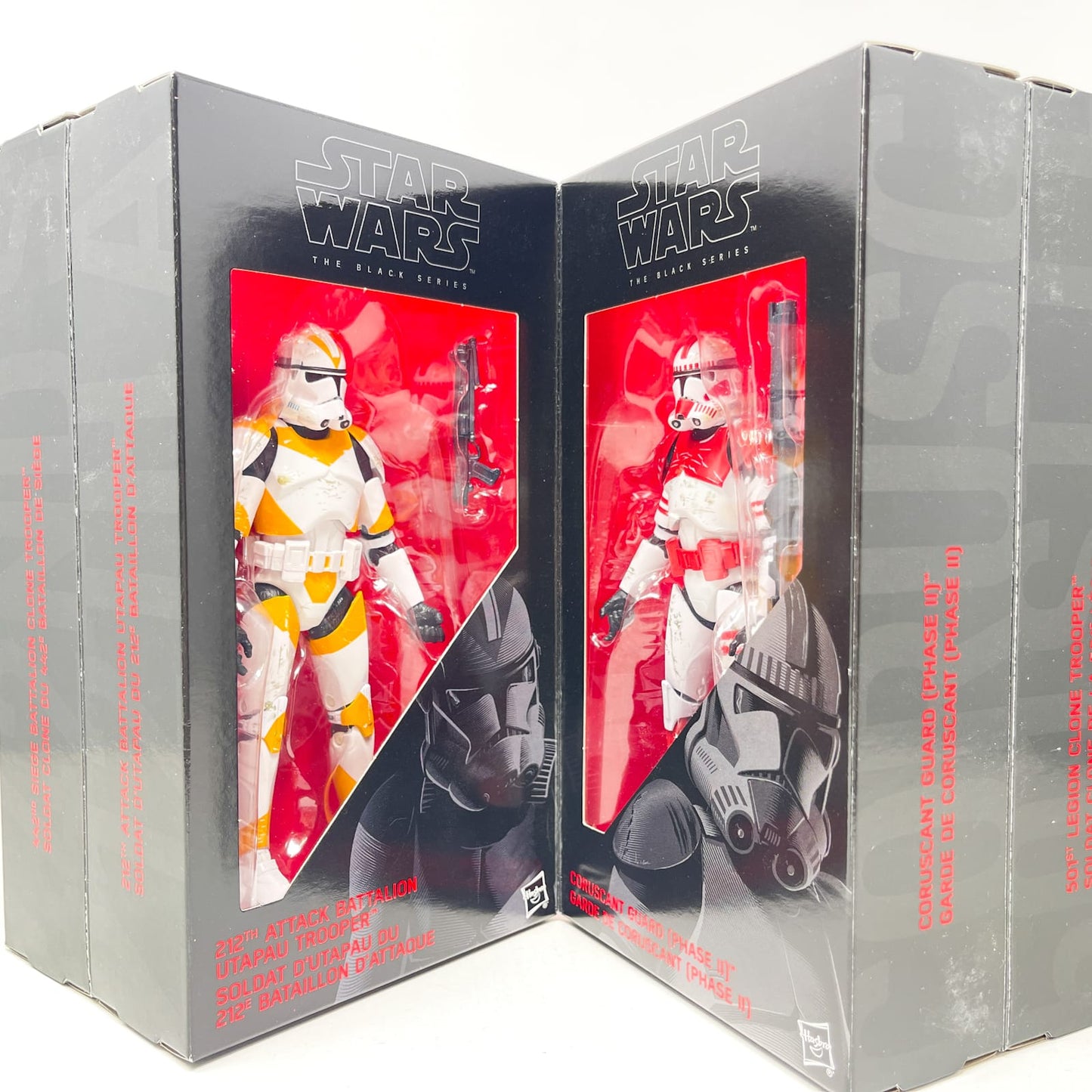 Vintage Hasbro Star Wars Black Series Sealed Figures Clone Troopers of Order 66 4-Pack - Hasbro Black Series (2016)