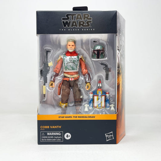 Vintage Hasbro Star Wars Black Series Sealed Figures Cobb Vanth (Deluxe) MAN18 - Hasbro Black Series