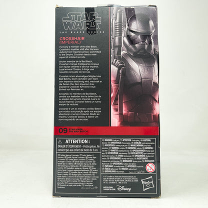 Vintage Hasbro Star Wars Black Series Sealed Figures Crosshair - Imperial (The Bad Batch) BB 09 - Hasbro Black Series (2021)