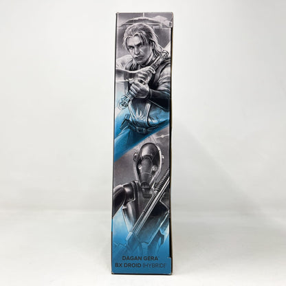 Vintage Hasbro Star Wars Black Series Sealed Figures Dagan Gera & BX Droid (Hybrid) Deluxe 2-Pack - Hasbro Black Series (2025)