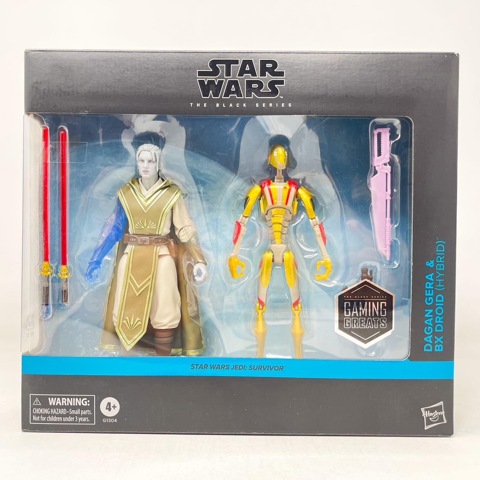 Vintage Hasbro Star Wars Black Series Sealed Figures Dagan Gera & BX Droid (Hybrid) Deluxe 2-Pack - Hasbro Black Series (2025)