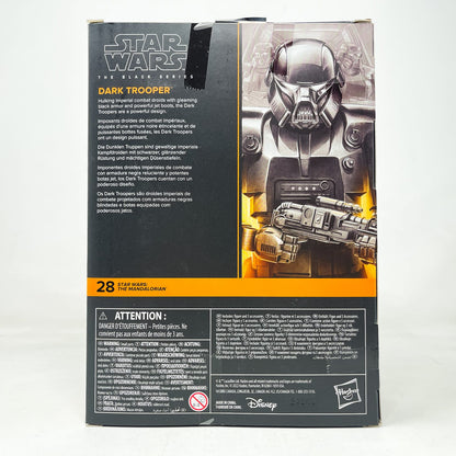 Vintage Hasbro Star Wars Black Series Sealed Figures Dark Trooper (Deluxe) MAN 28 - Hasbro Black Series (2023)