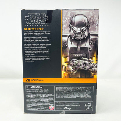 Vintage Hasbro Star Wars Black Series Sealed Figures Dark Trooper (Deluxe) MAN28 - Black Series Hasbro Star Wars Action Figure