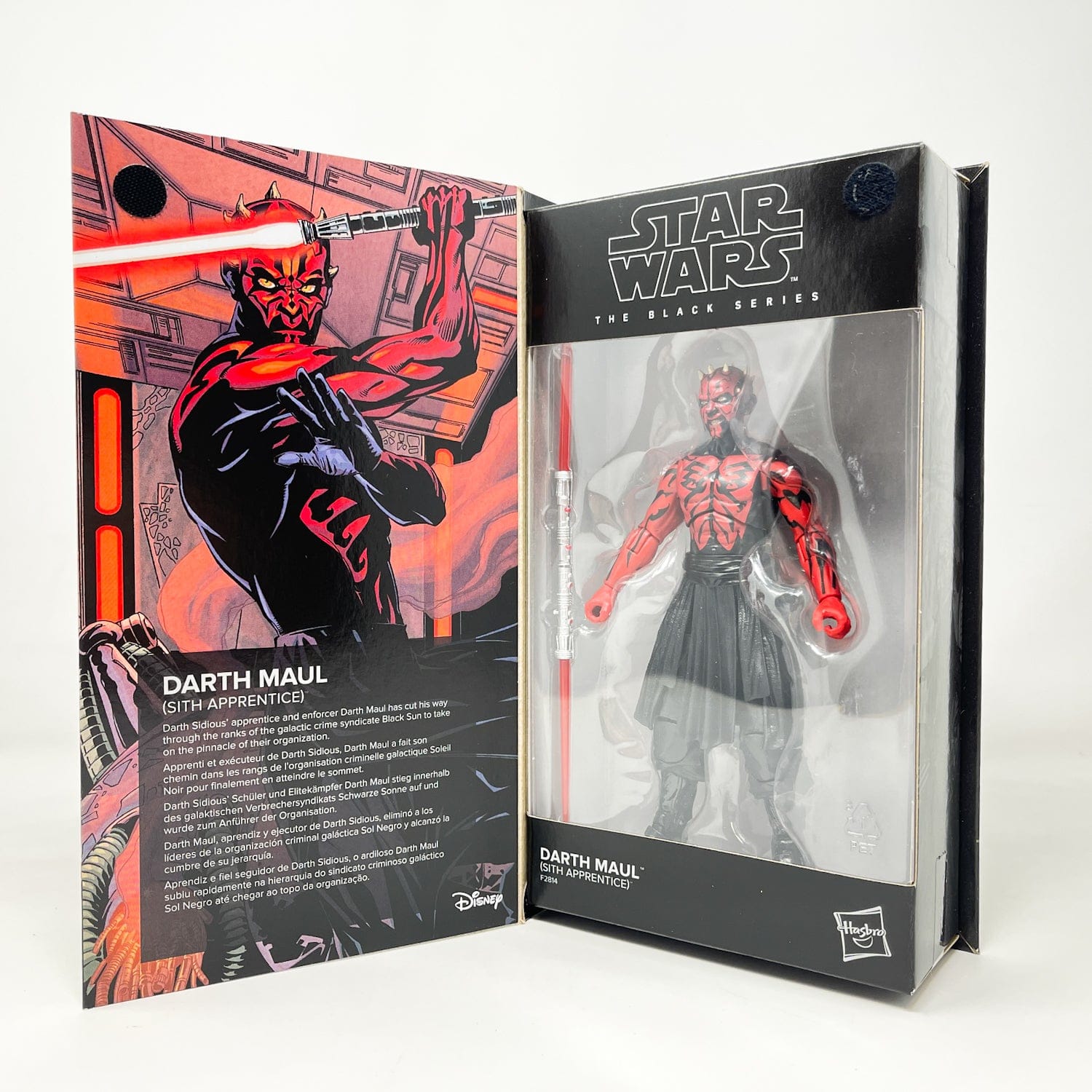 Vintage Hasbro Star Wars Black Series Sealed Figures Darth Maul (Comic) - 50th Anniversary - Hasbro Black Series (2021)