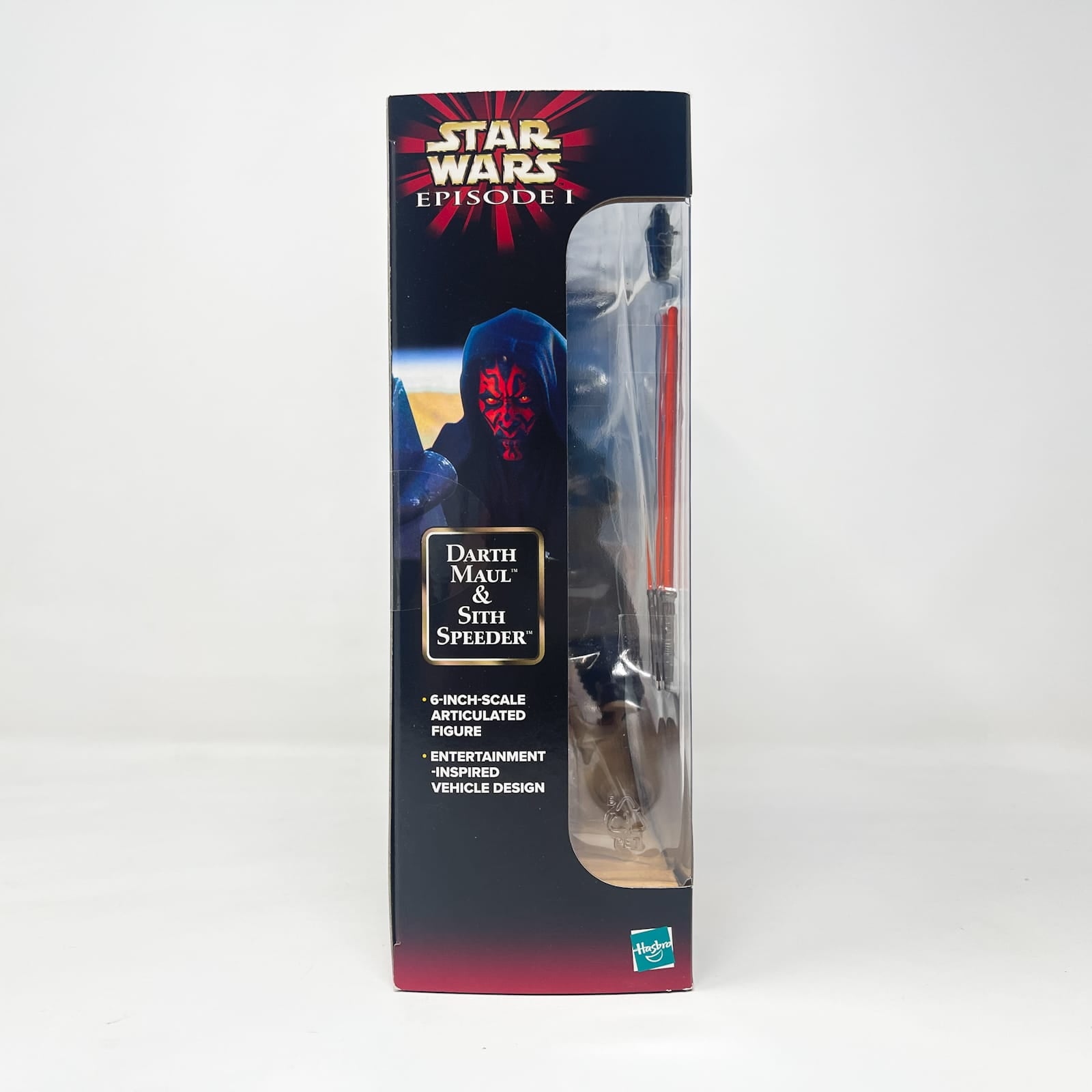 Hasbro 2024 Darth Maul & Sith Speeder (SDCC) TPM Black Series Star