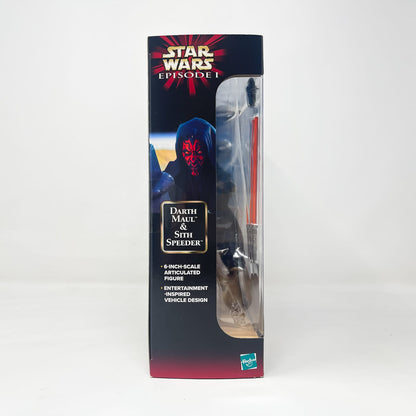 Vintage Hasbro Star Wars Black Series Sealed Figures Darth Maul & Sith Speeder (SDCC) TPM - Hasbro Black Series (2024)