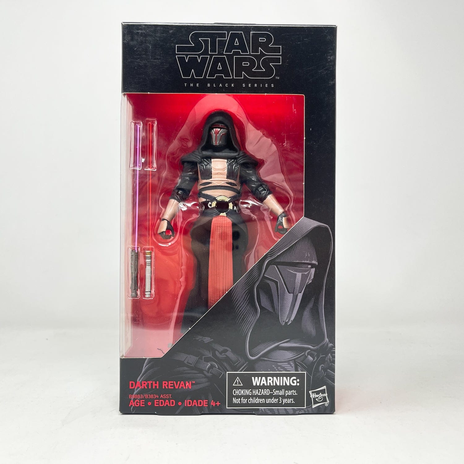 Vintage Hasbro Star Wars Black Series Sealed Figures Darth Revan #34 (2016) - Black Series Hasbro Star Wars Action Figure