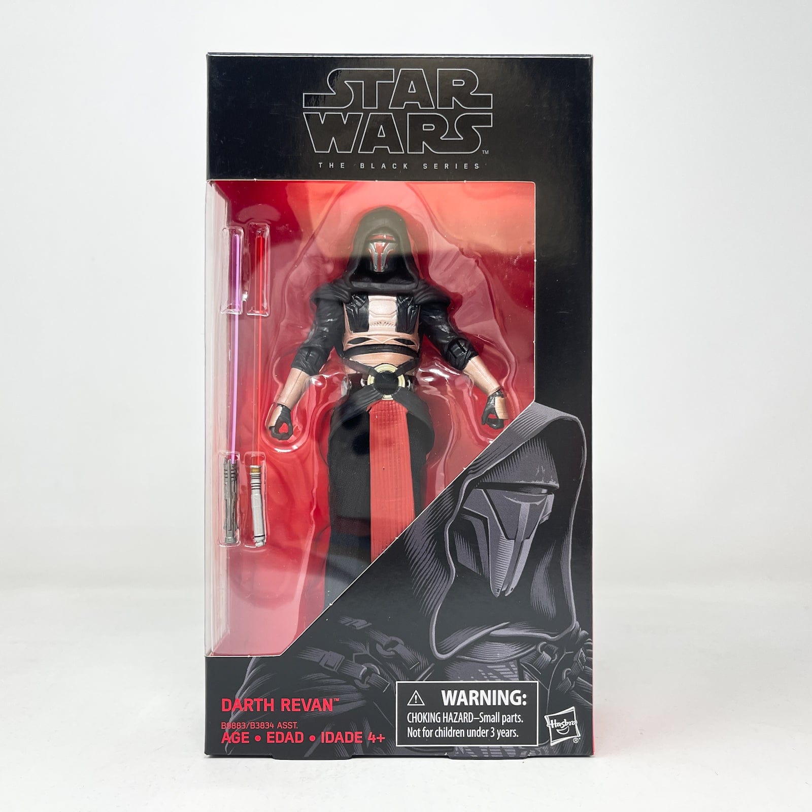 Vintage Hasbro Star Wars Black Series Sealed Figures Darth Revan #34 (2016) - Black Series Hasbro Star Wars Action Figure