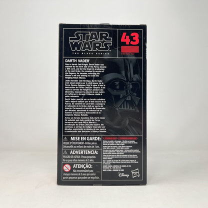 Vintage Hasbro Star Wars Black Series Sealed Figures Darth Vader #43 - Black Series Hasbro Star Wars Action Figure