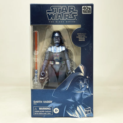 Vintage Hasbro Star Wars Black Series Sealed Figures Darth Vader (Carbonized) - Hasbro Black Series (2020)