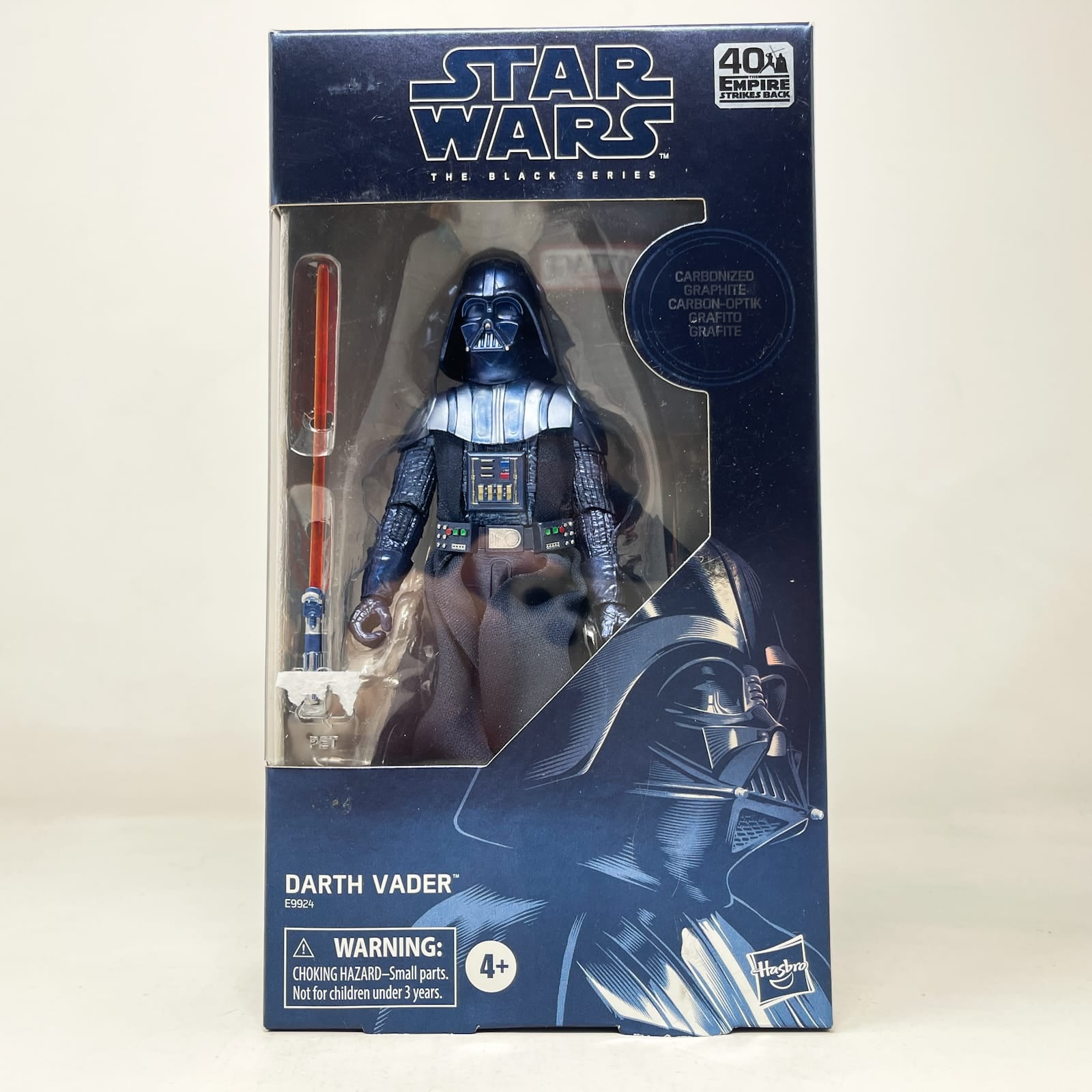 Vintage Hasbro Star Wars Black Series Sealed Figures Darth Vader (Carbonized) - Hasbro Black Series (2020)