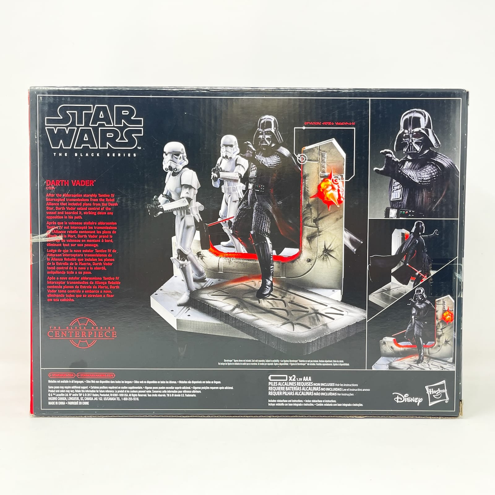Vintage Hasbro Star Wars Black Series Sealed Figures Darth Vader Centerpiece #01 - Hasbro Black Series (2017)