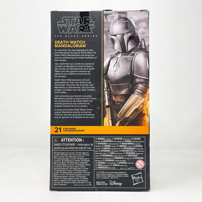 Vintage Hasbro Star Wars Black Series Sealed Figures Death Watch Mandalorian MAN 21 - Hasbro Black Series (2023)