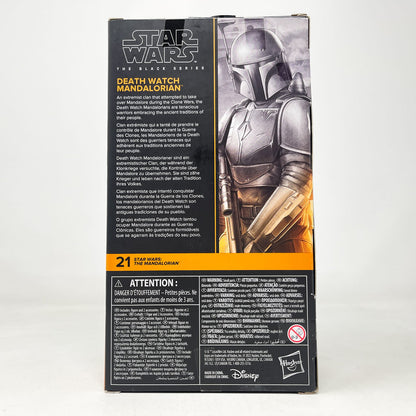 Vintage Hasbro Star Wars Black Series Sealed Figures Death Watch Mandalorian MAN 21 - Hasbro Black Series (2023)