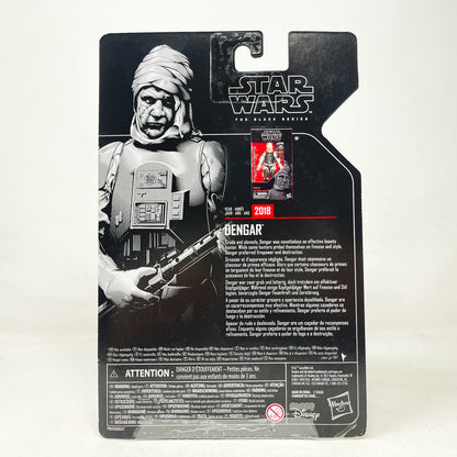 Vintage Hasbro Star Wars Black Series Sealed Figures Dengar Archive - Hasbro Black Series (2021)