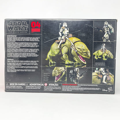 Vintage Hasbro Star Wars Black Series Sealed Figures Dewback and Sandtrooper – Hasbro Black Series (2018)