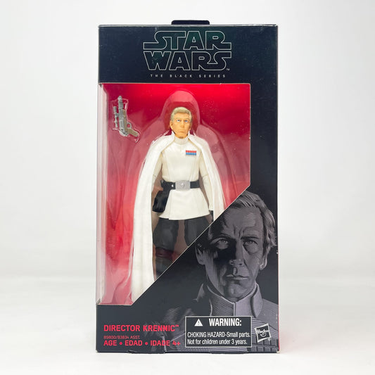 Vintage Hasbro Star Wars Black Series Sealed Figures Director Krennic (Rogue One) #27 - Hasbro Black Series (2016)