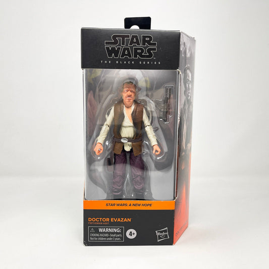 Vintage Hasbro Star Wars Black Series Sealed Figures Doctor Evazan ANH 03 (2021) - Black Series Hasbro Star Wars Action Figure