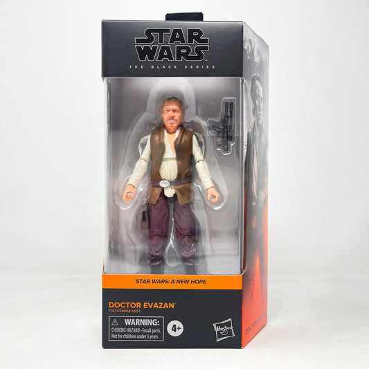 Vintage Hasbro Star Wars Black Series Sealed Figures Doctor Evazan ANH 03 - Hasbro Black Series (2021)