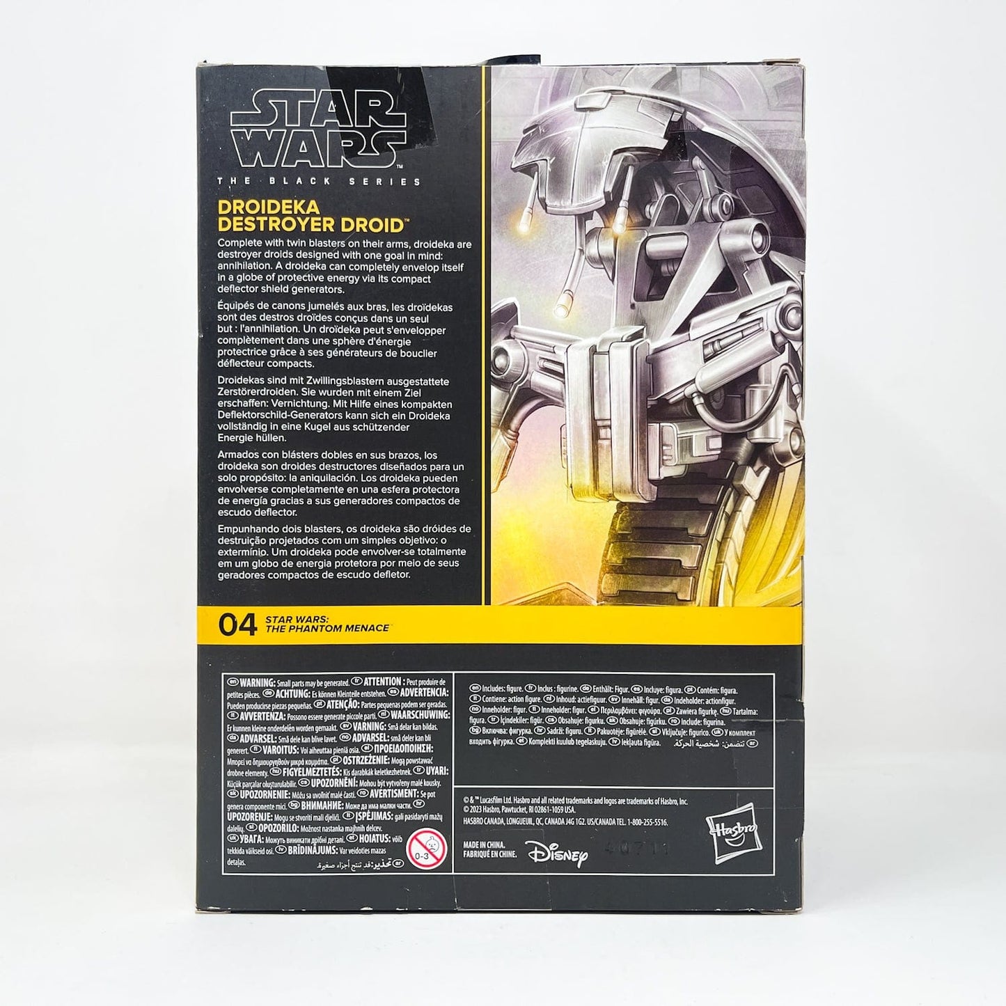 Vintage Hasbro Star Wars Black Series Sealed Figures Droideka Destroyer Droid - Black Series Hasbro Star Wars