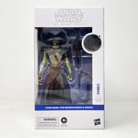 Vintage Hasbro Star Wars Black Series Sealed Figures Embo WHITE BOX - Mandalorian and Grogu #10 - Hasbro Black Series (2026)