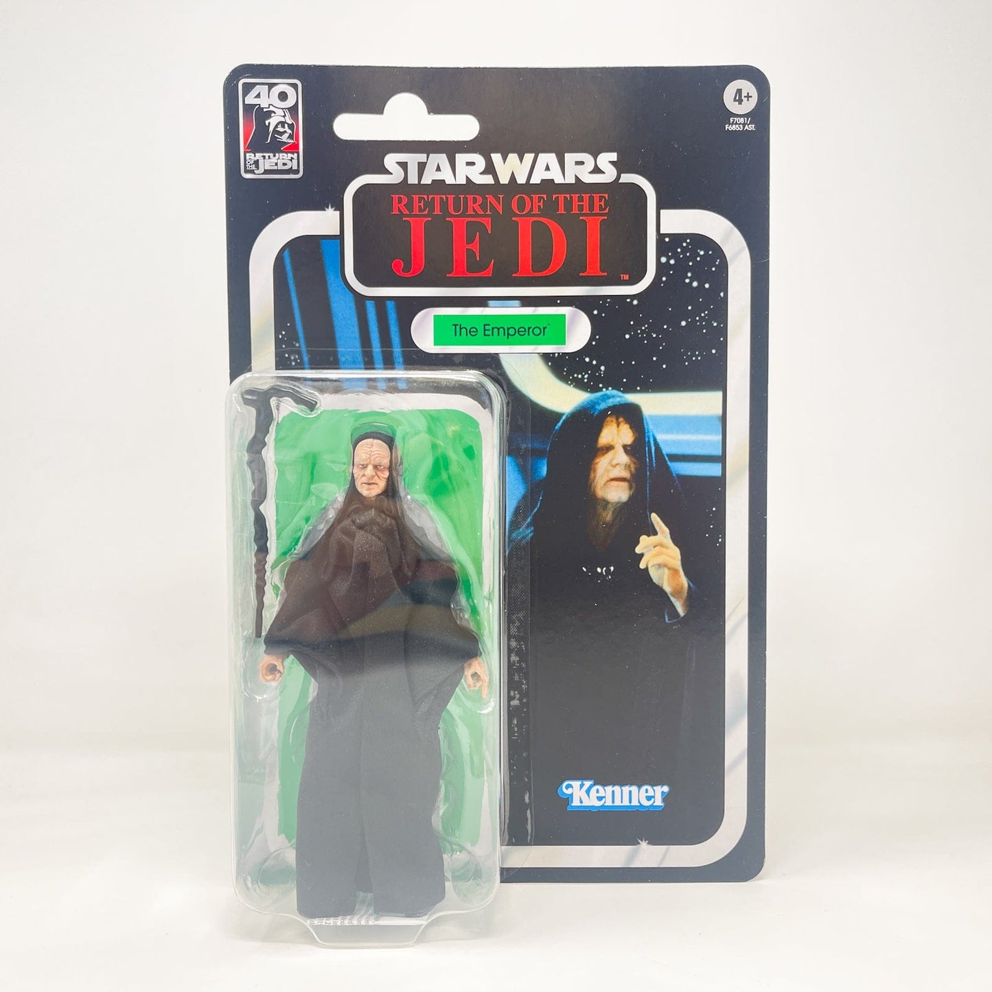 Vintage Hasbro Star Wars Black Series Sealed Figures Emperor (ROTJ) - 40th Anniversary - Hasbro Black Series (2023)