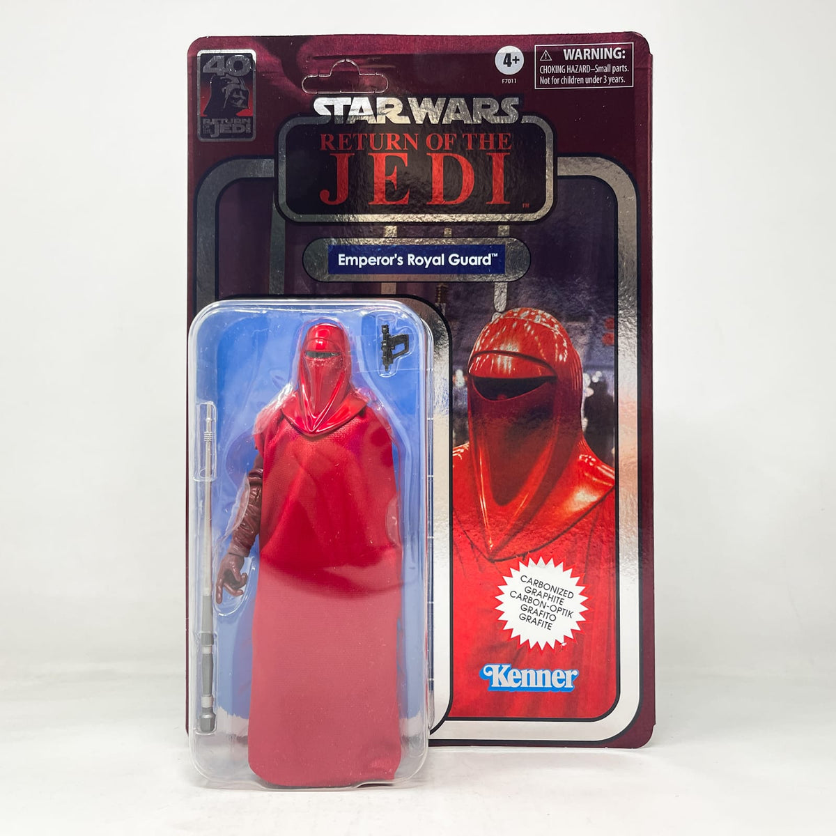 Vintage Hasbro Star Wars Black Series Sealed Figures Emperor's Royal Guard Carbonized (40th Anniversary) - Hasbro Black Series (2022)