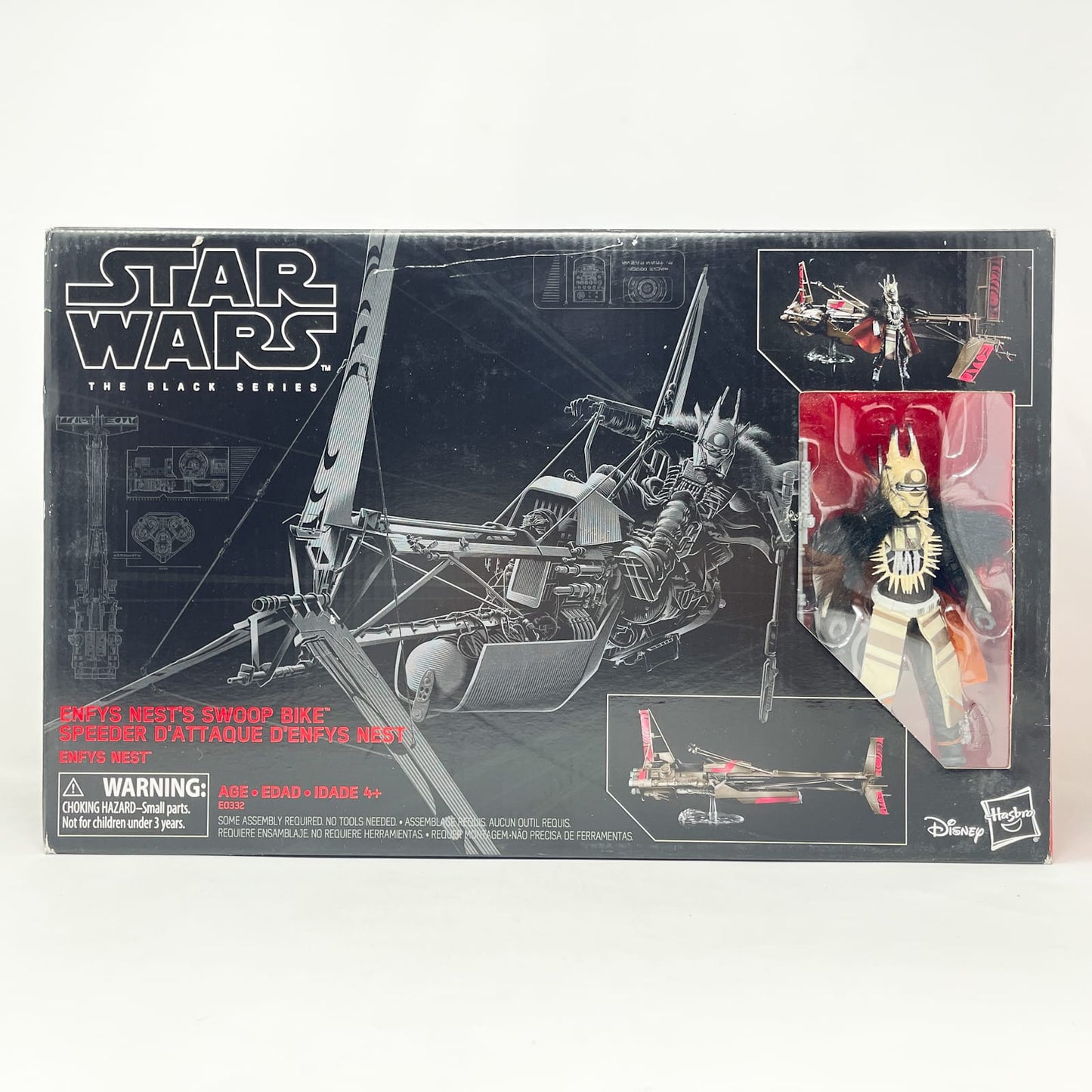 Vintage Hasbro Star Wars Black Series Sealed Figures Enfys Nest's Swoop Bike with Enfys Nest – Hasbro Black Series (2018)