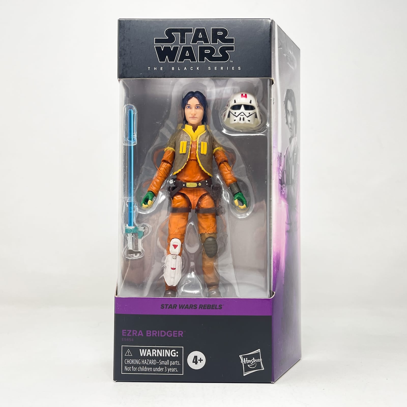 Vintage Hasbro Star Wars Black Series Sealed Figures Ezra Bridger (Rebels) REB 03 - Hasbro Black Series (2020)