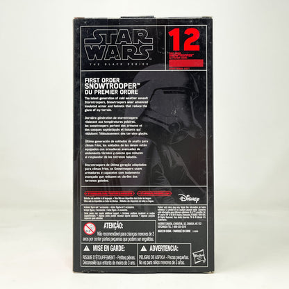 Vintage Hasbro Star Wars Black Series Sealed Figures First Order Flametrooper #16 - Hasbro Black Series (2015)
