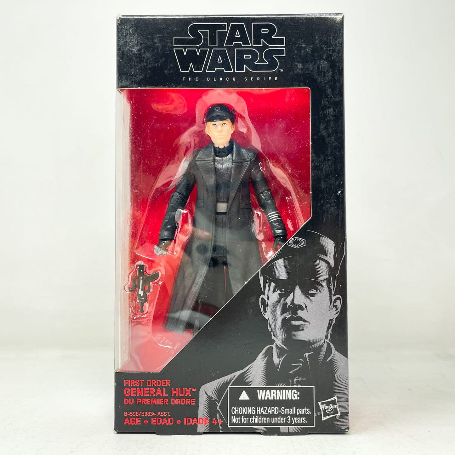 Vintage Hasbro Star Wars Black Series Sealed Figures First Order General Hux #13 - Hasbro Black Series (2015)