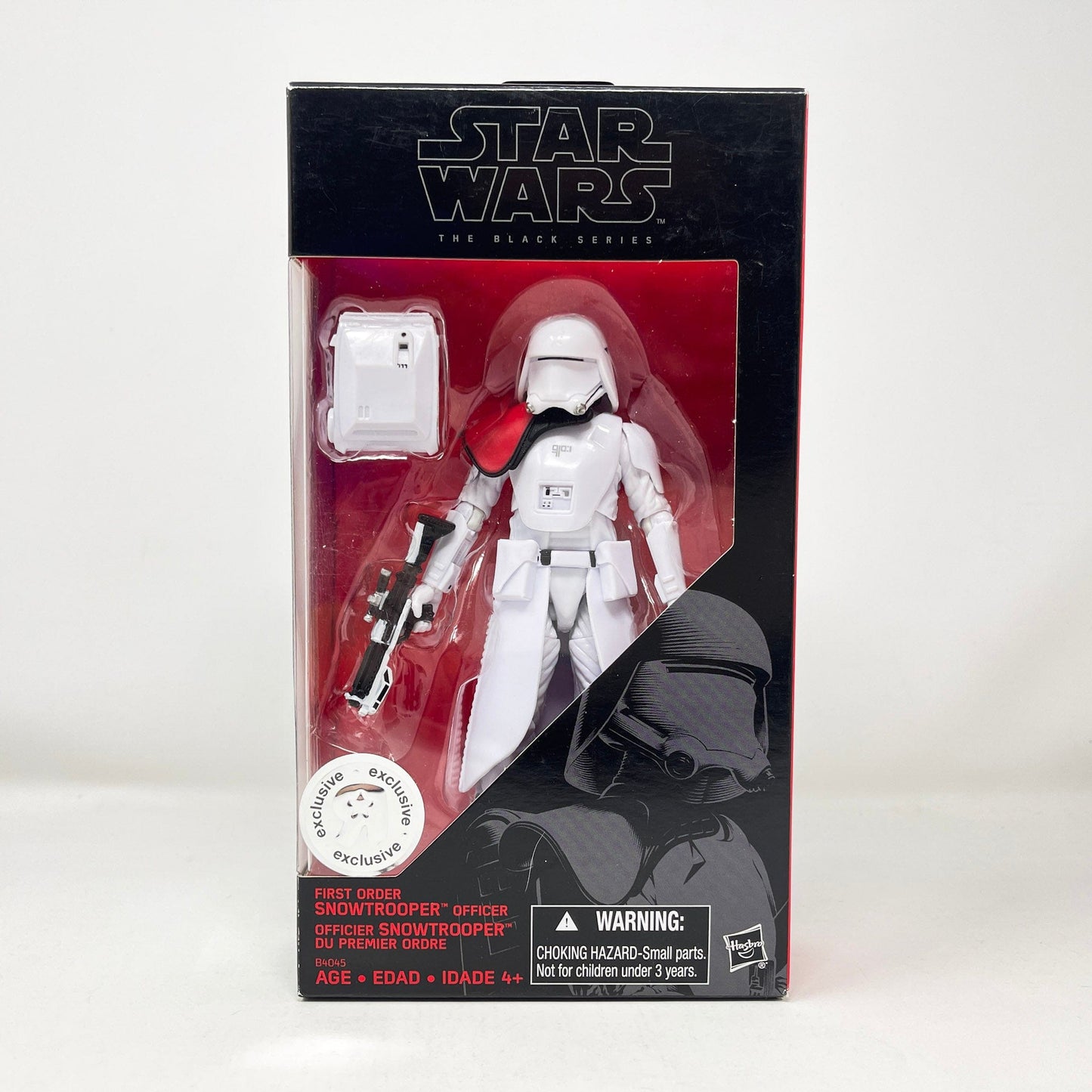 Vintage Hasbro Star Wars Black Series Sealed Figures First Order Snowtrooper Officer - Black Series Hasbro Star Wars Action Figure