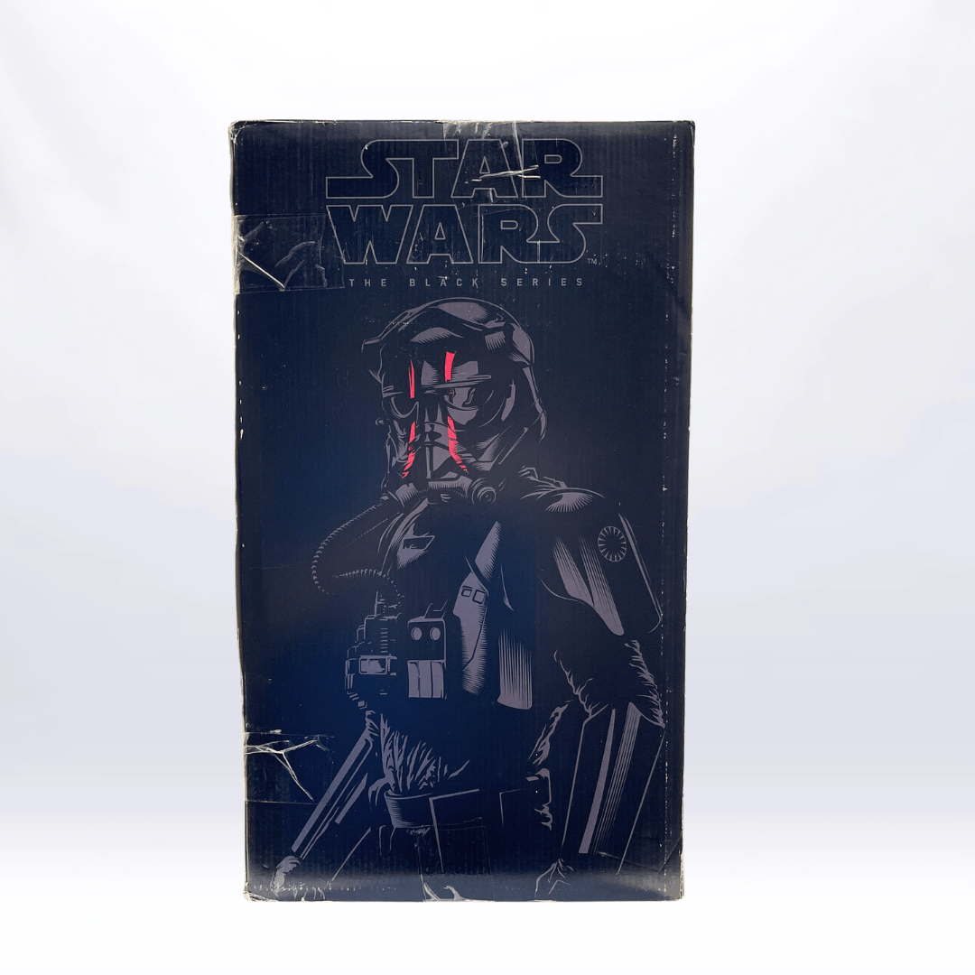 Vintage Hasbro Star Wars Black Series Sealed Figures First Order Special Forces TIE Fighter #01 w/ Pilot - Black Series Hasbro Star Wars 1:12 Scale Vehicle