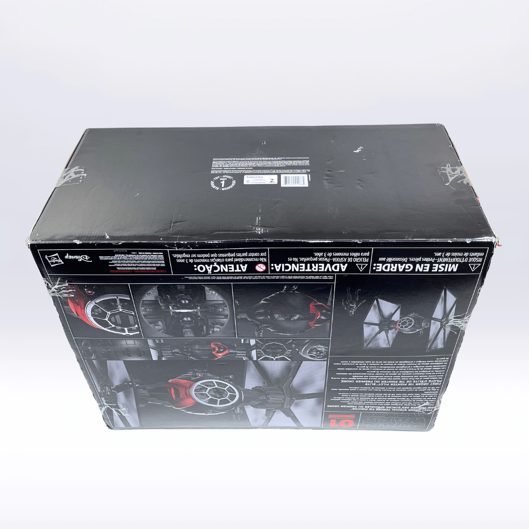 Vintage Hasbro Star Wars Black Series Sealed Figures First Order Special Forces TIE Fighter #01 w/ Pilot - Black Series Hasbro Star Wars 1:12 Scale Vehicle