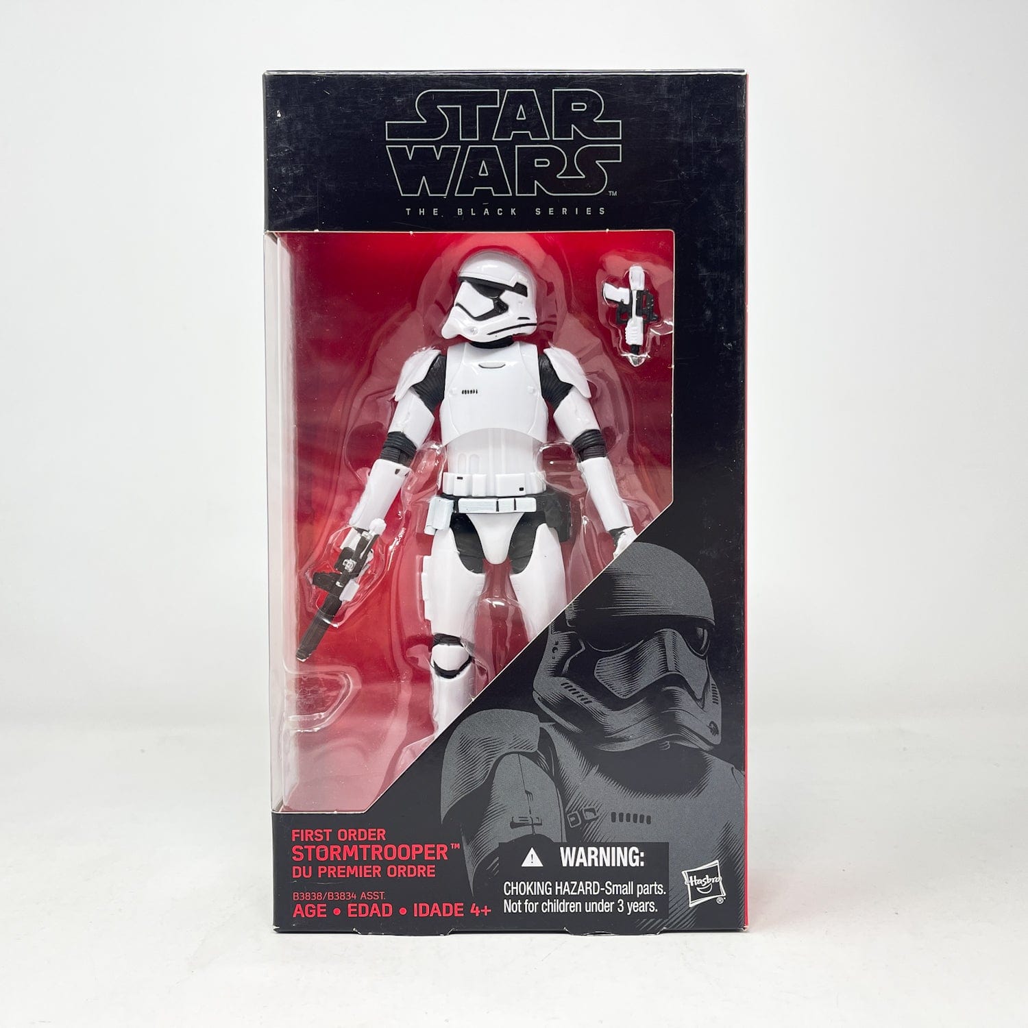 Vintage Hasbro Star Wars Black Series Sealed Figures First Order Stormtrooper #04 (2015) - Black Series Hasbro Star Wars Action Figure