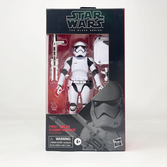 Vintage Hasbro Star Wars Black Series Sealed Figures First Order Stormtrooper #97 - Hasbro Black Series (2019)