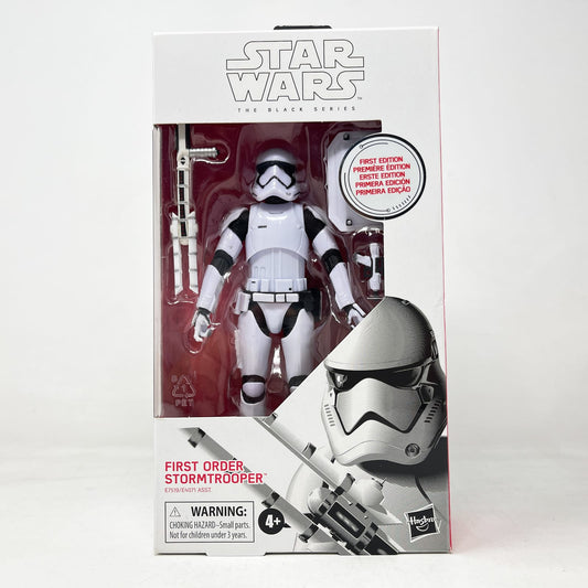 Vintage Hasbro Star Wars Black Series Sealed Figures First Order Stormtrooper (First Edition) #97 - Hasbro Black Series (2019)