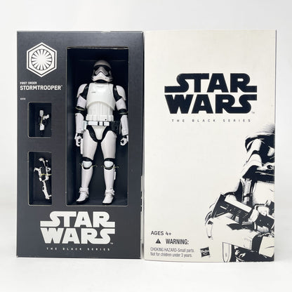 Vintage Hasbro Star Wars Black Series Sealed Figures First Order Stormtrooper SDCC - Hasbro Black Series (2015)