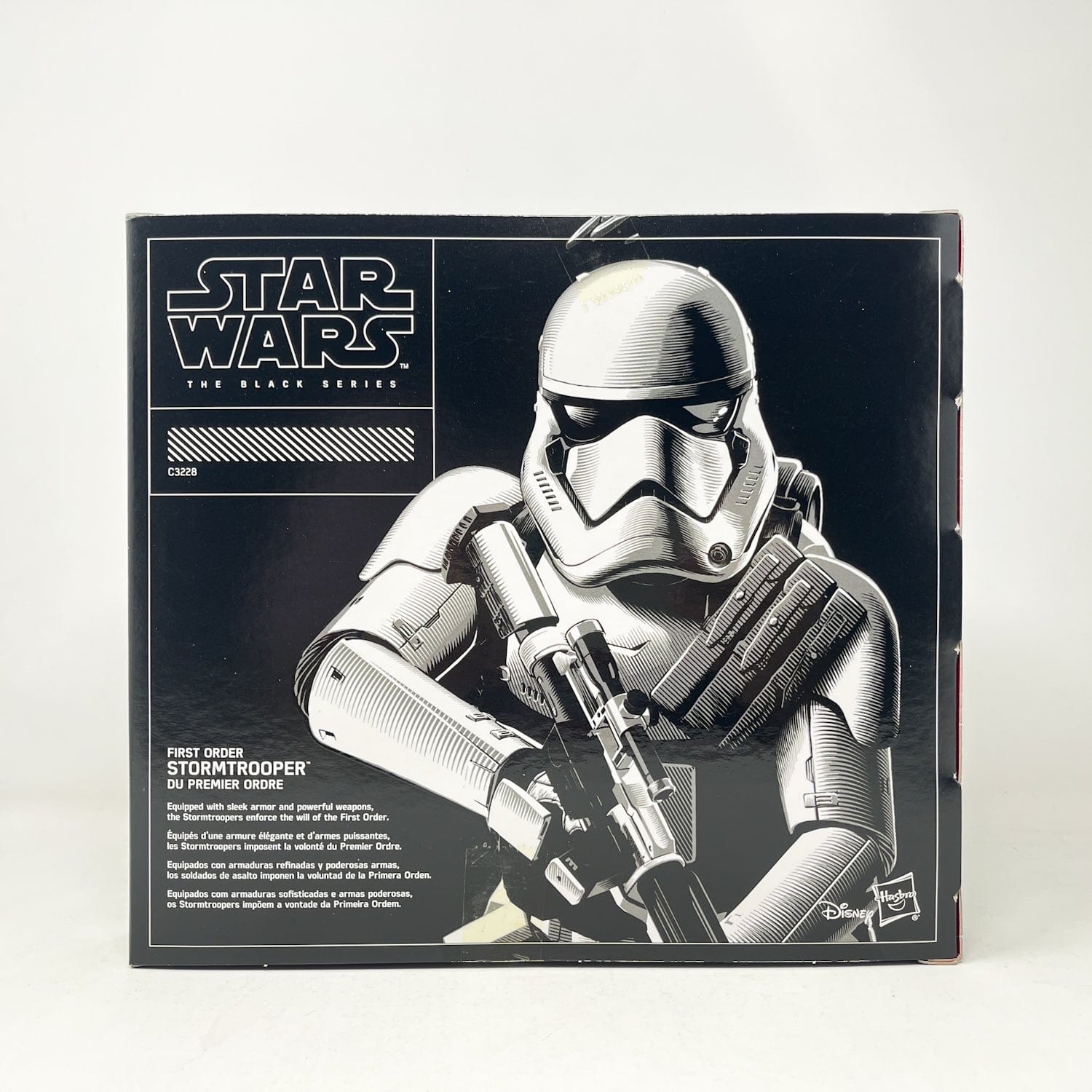 Vintage Hasbro Star Wars Black Series Sealed Figures First Order Stormtrooper with Gear - Amazon (2017) - Black Series Hasbro Star Wars