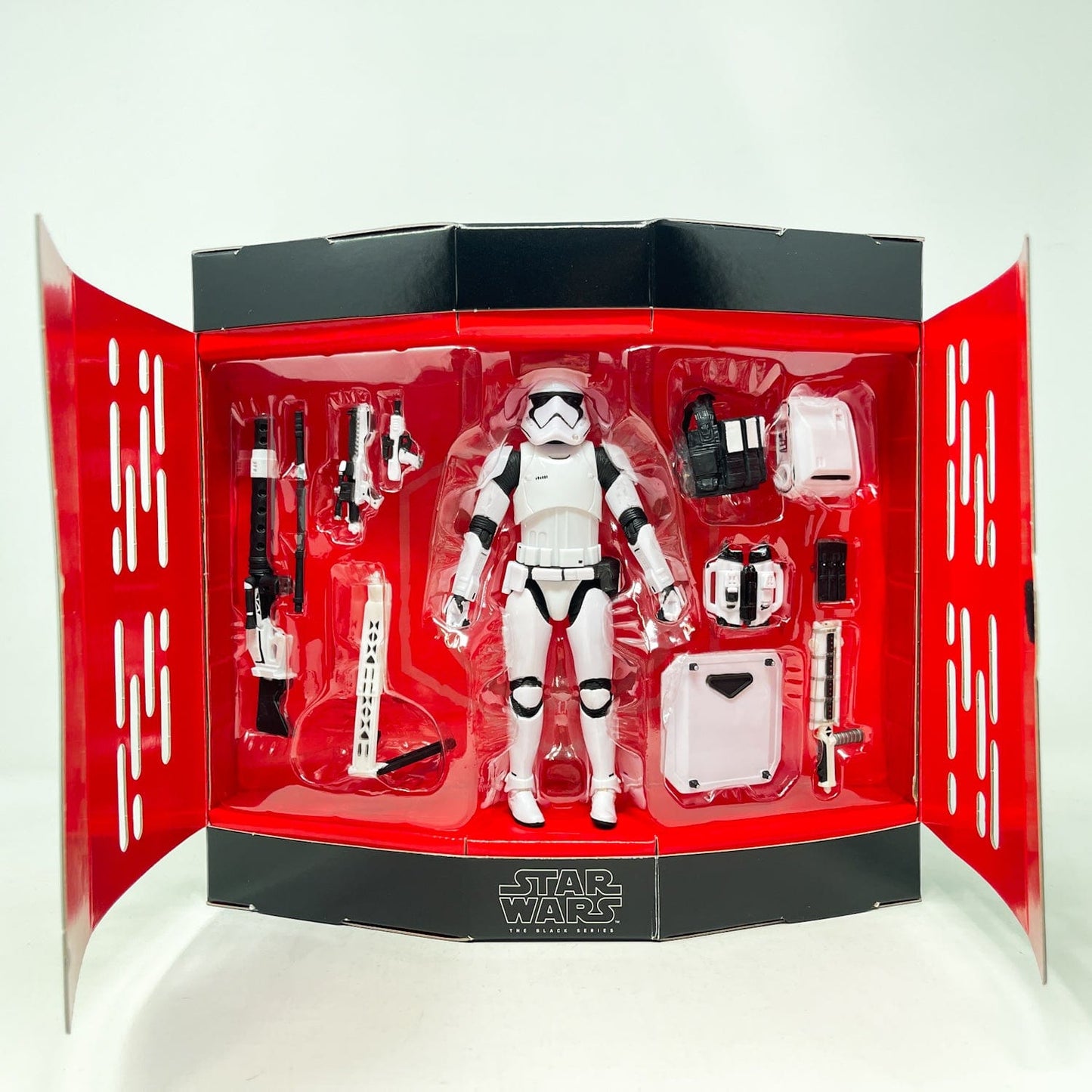 Vintage Hasbro Star Wars Black Series Sealed Figures First Order Stormtrooper with Gear - Amazon (2017) - Black Series Hasbro Star Wars