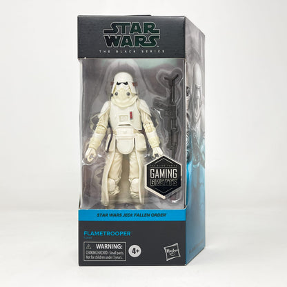 Vintage Hasbro Star Wars Black Series Sealed Figures Flametrooper (Fallen Order) GG 03 - Hasbro Black Series (2021)