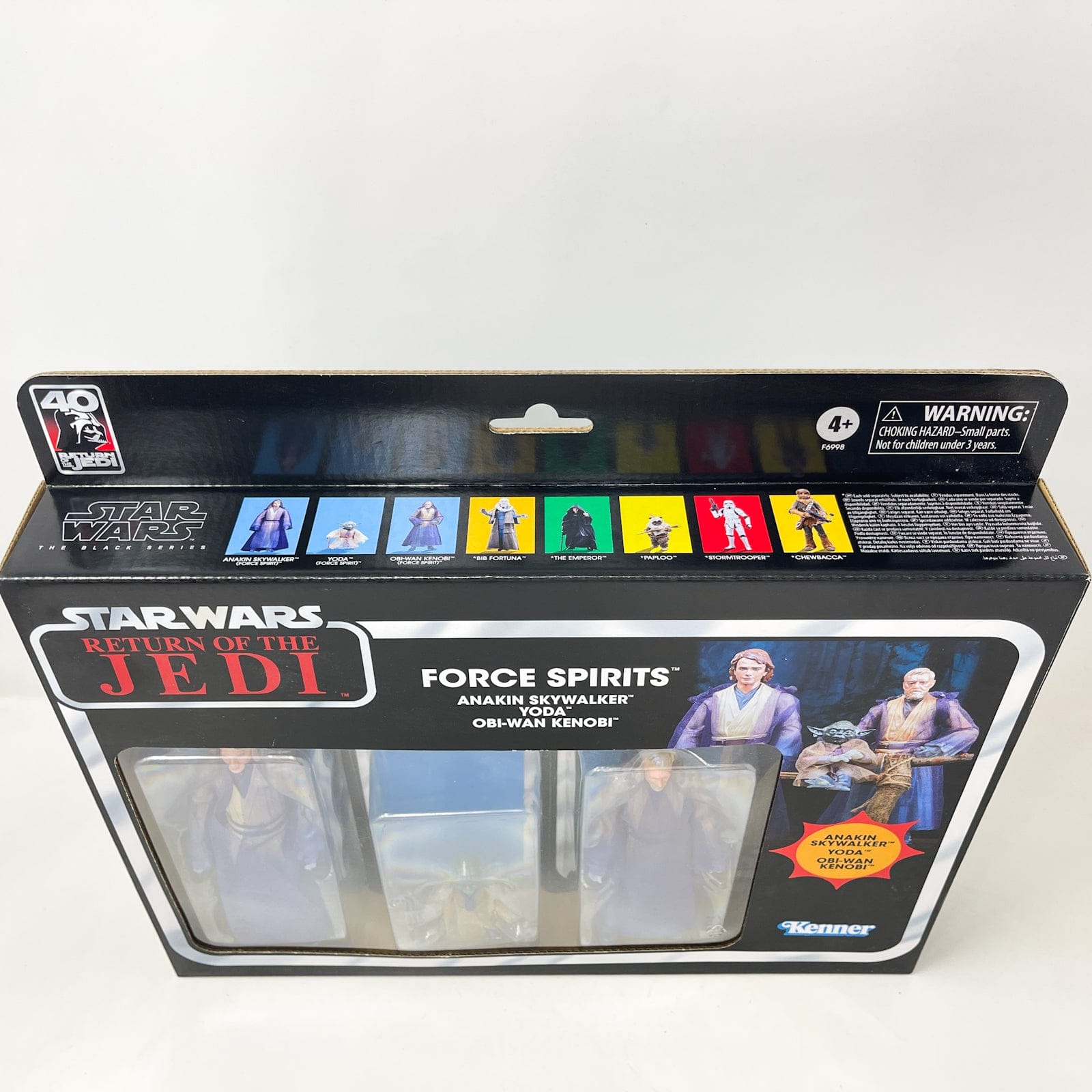 Vintage Hasbro Star Wars Black Series Sealed Figures Force Spirits 3-Pack  Anakin Skywalker, Yoda, Obi-Wan Kenobi - Hasbro Black Series (2023)