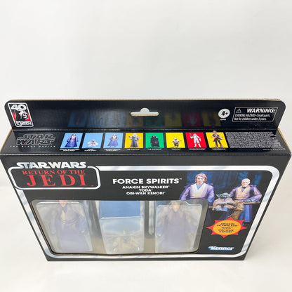 Vintage Hasbro Star Wars Black Series Sealed Figures Force Spirits 3-Pack  Anakin Skywalker, Yoda, Obi-Wan Kenobi - Hasbro Black Series (2023)