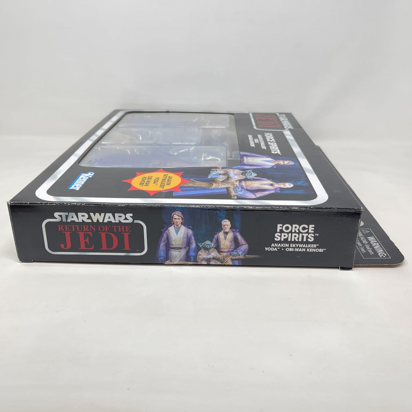 Vintage Hasbro Star Wars Black Series Sealed Figures Force Spirits 3-Pack  Anakin Skywalker, Yoda, Obi-Wan Kenobi - Hasbro Black Series (2023)