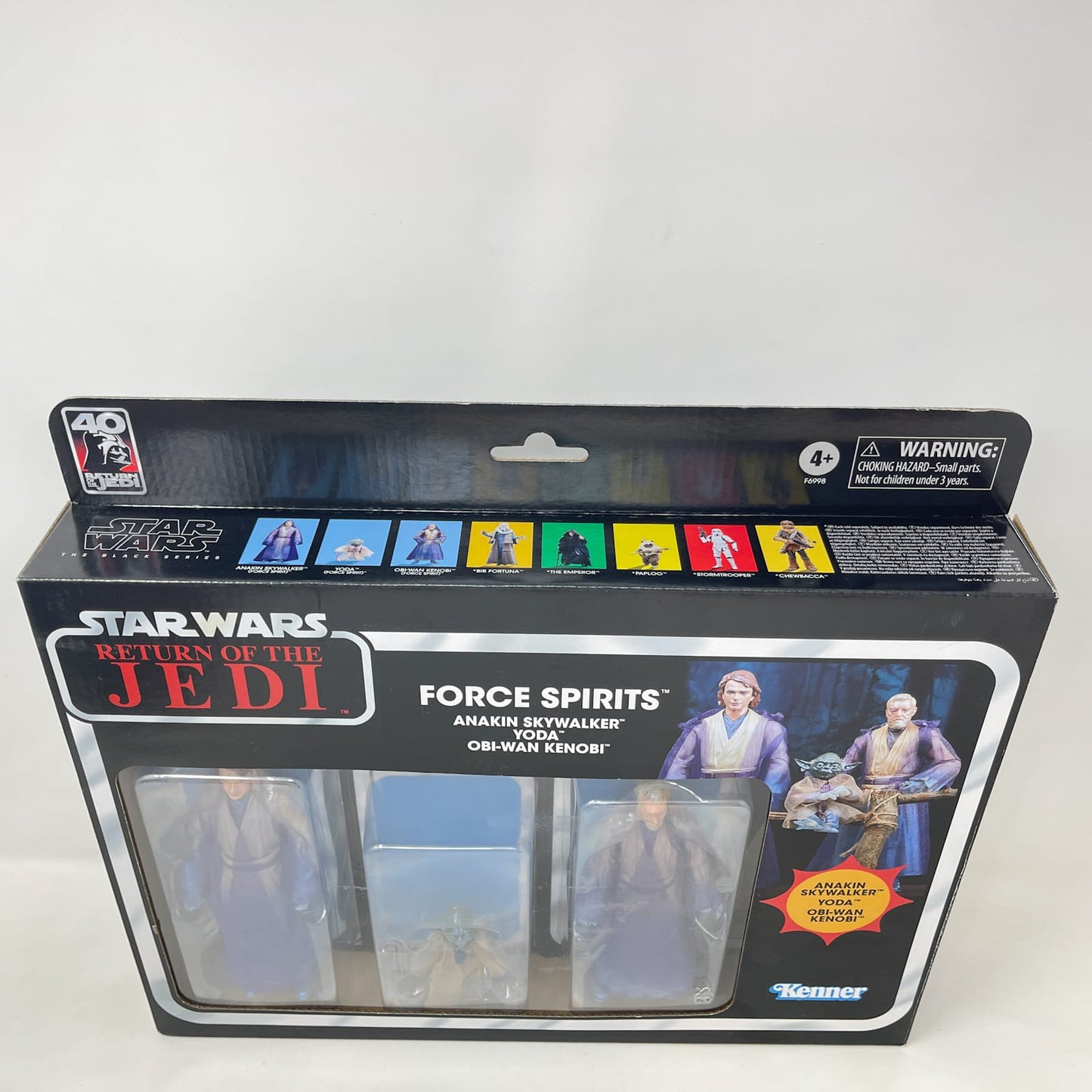 Vintage Hasbro Star Wars Black Series Sealed Figures Force Spirits 3-Pack  Anakin Skywalker, Yoda, Obi-Wan Kenobi - Hasbro Black Series (2023)