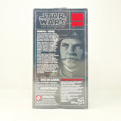 Vintage Hasbro Star Wars Black Series Sealed Figures General Veers (2018) - Black Series Hasbro Star Wars Action Figure