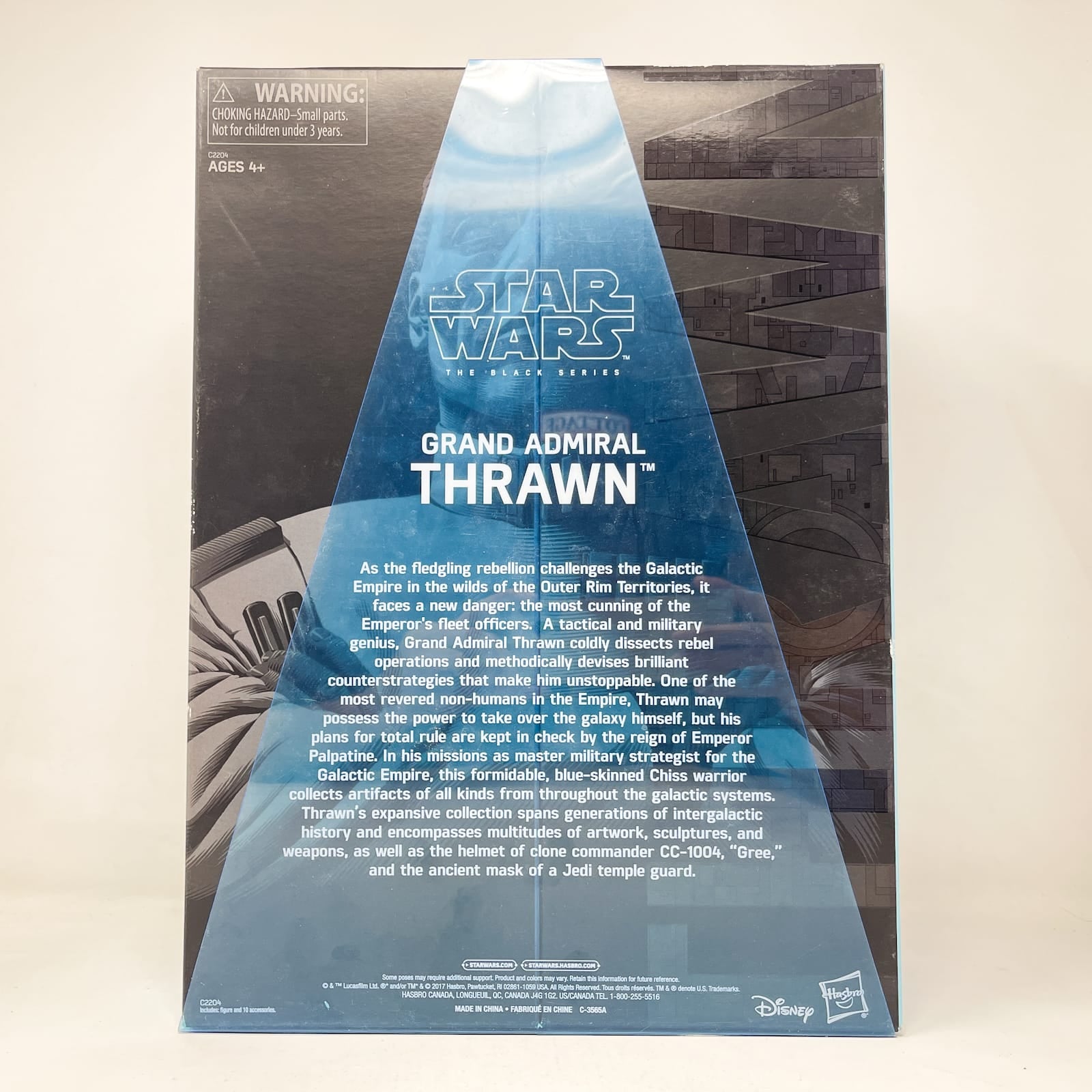 Vintage Hasbro Star Wars Black Series Sealed Figures Grand Admiral Thrawn (SDCC) - Hasbro Black Series (2017)